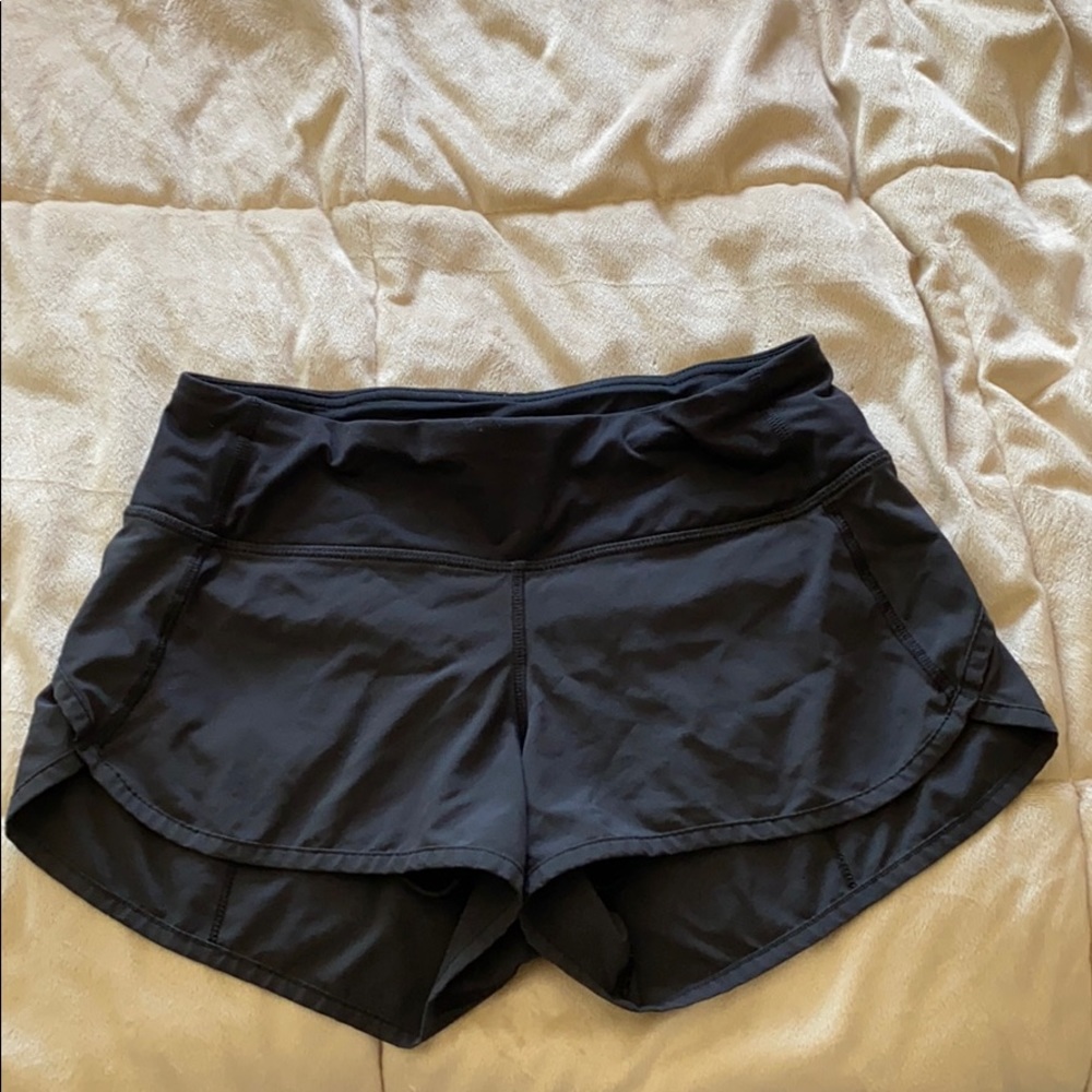Black Lululemon shorts